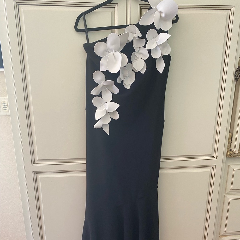 Frascara Black/White Gown